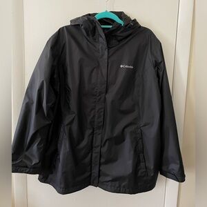 Columbia plus size rain jacket/shell